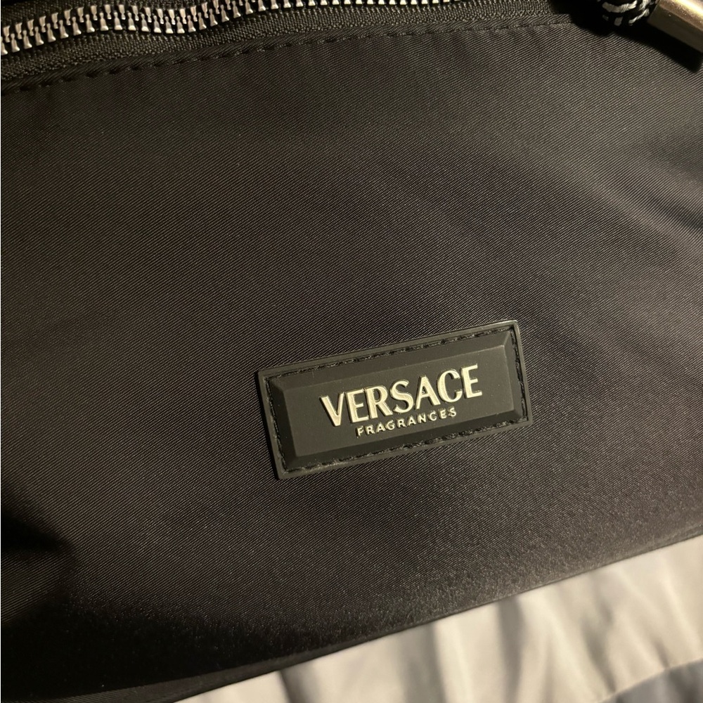 Versace Black Drawstring Men's Backpack - image 7
